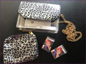 New York Fashion Model Karen Yvonne Rempel on Karen's Quirky Style uses KQS Purse Pals
