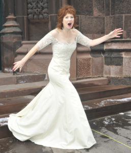 West Village Model Karen Rempel - Karen's Quirky Style - Runaway Bride