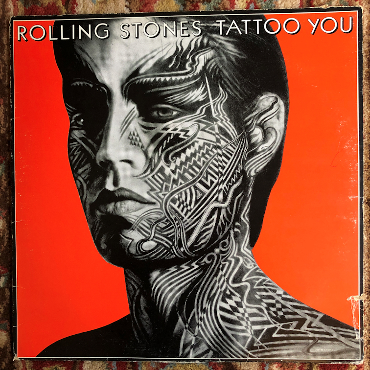 Tattoo You - Front Cover of Karen's Vinyl
