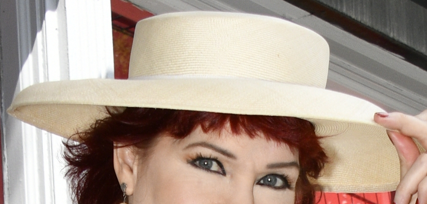 West Village Model Karen Rempel in Patrica Underwood hat