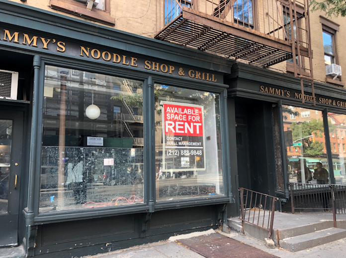 Sammy's Noodle Shop and Grill - For Rent