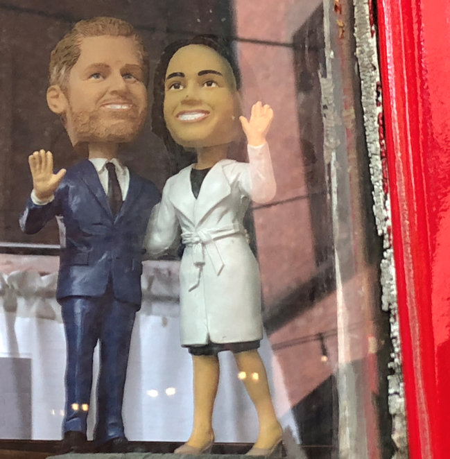 Royal visitors Harry and Meghan are on board!