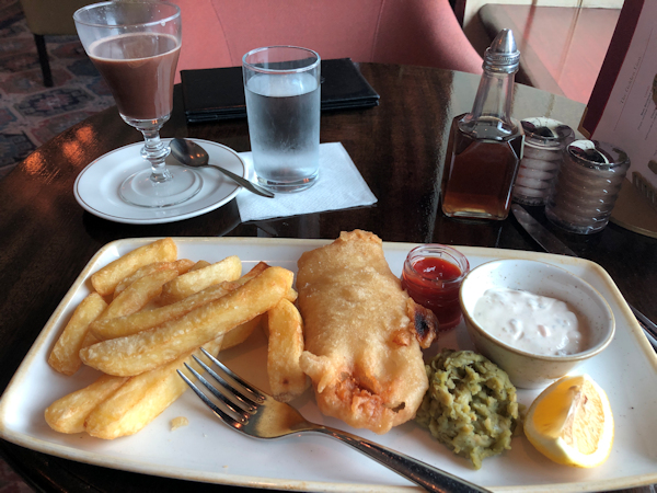 Fish & Chips and Mushy Peas