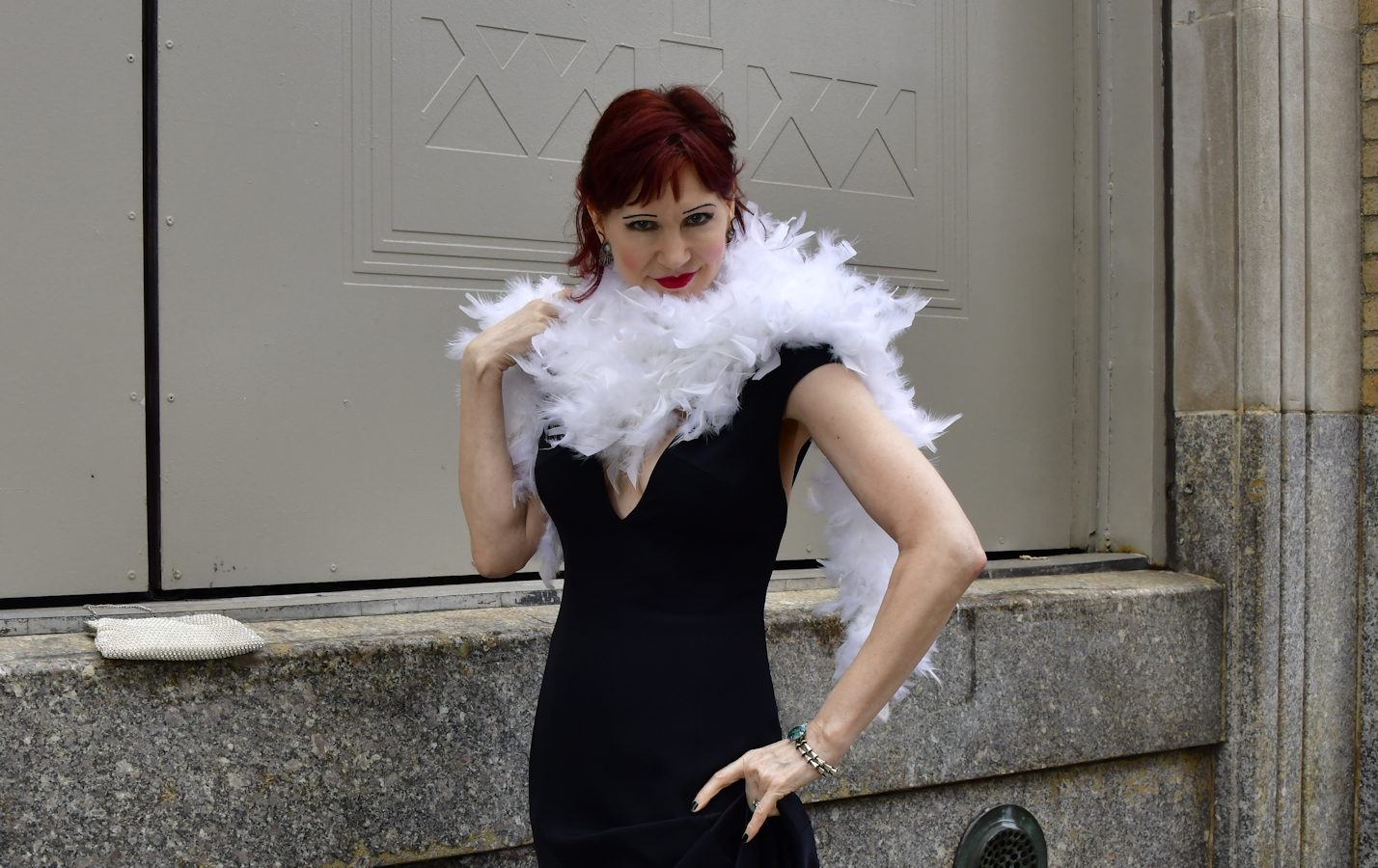 Manhattan Model Karen Rempel at Substation 235 on West 13th Street