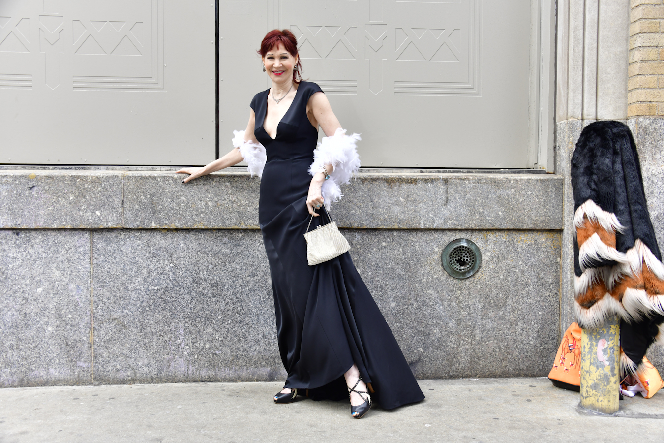 Manhattan model Karen Rempel at Substation 235 on West 13th Street