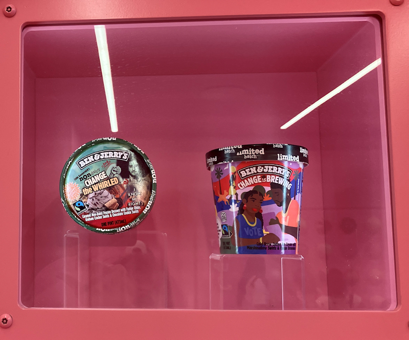 Ben and Jerry's ice cream