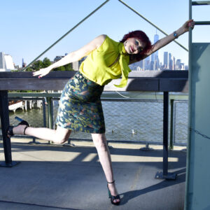 New York Model Karen Rempel at Pier 57