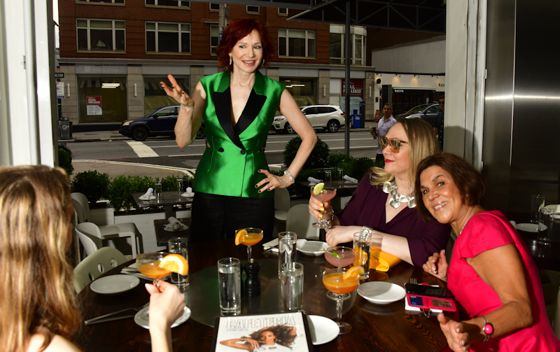 Four glamorous friends