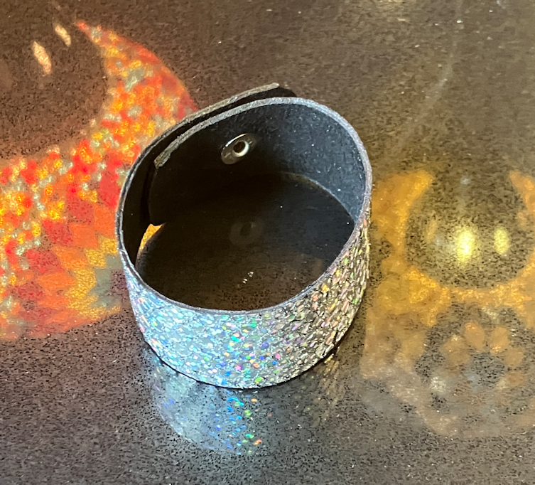 Belts NYC Sparkly Holiday Wrist Cuff