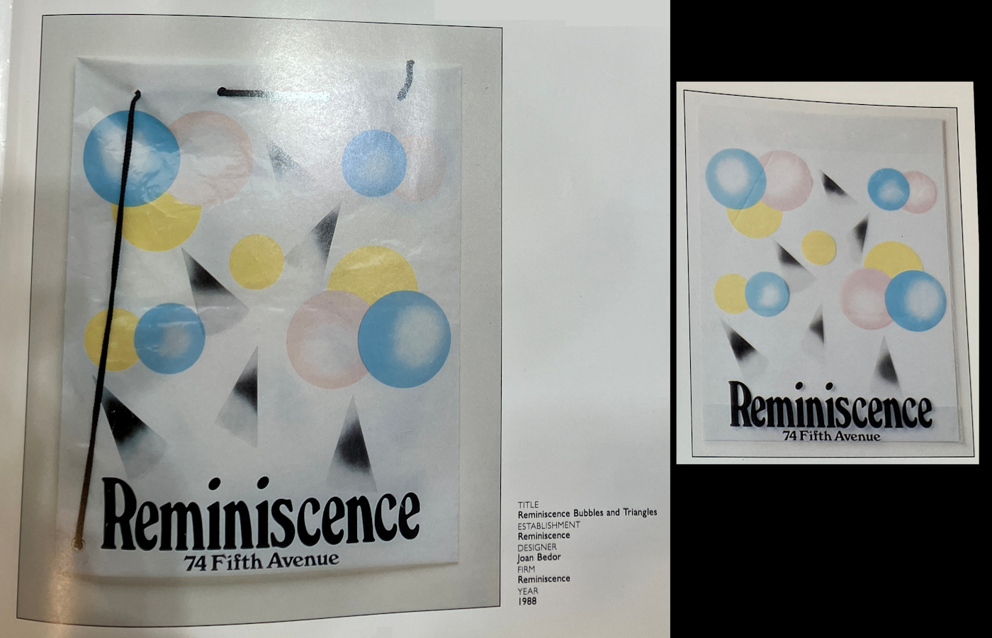 Photo of pages from Shopping Bag Design 2: Creative Promotional Graphics by Judi Radice