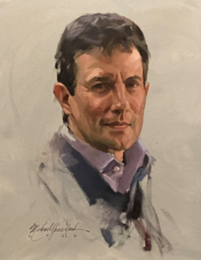 Michael Shane Neal’s portrait of David Remnick will join a host of literary luminaries in NAC’s portrait gallery of Medal of Honor recipients.