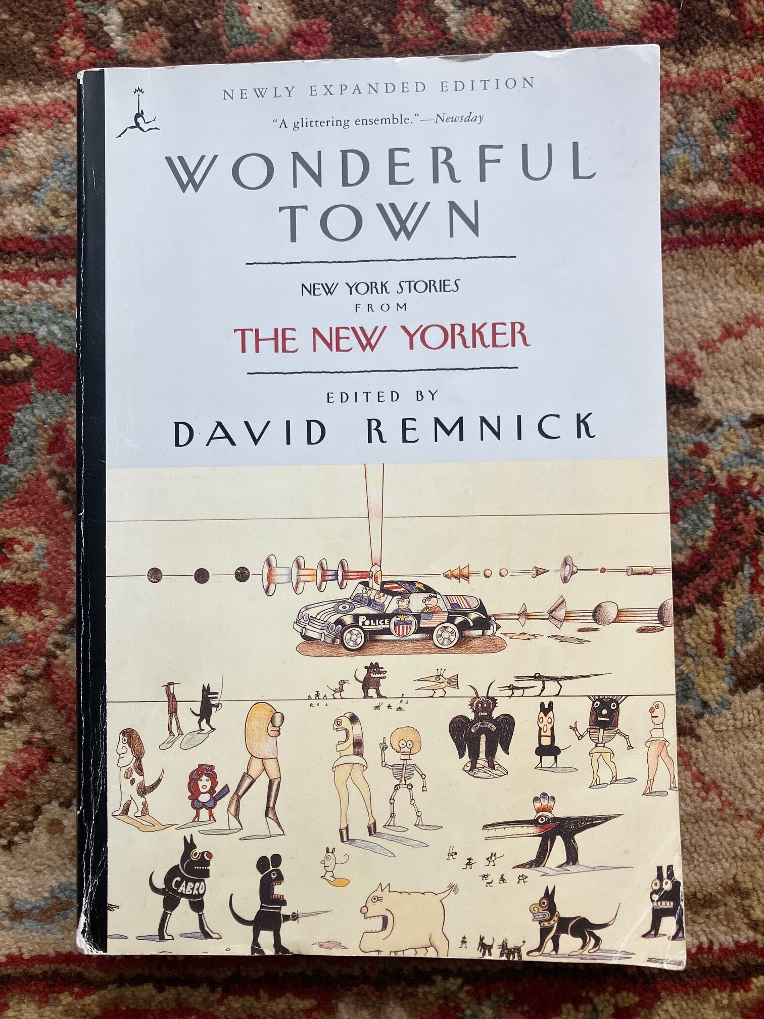 Book cover of Wonderful Town: New York Stories from The New Yorker