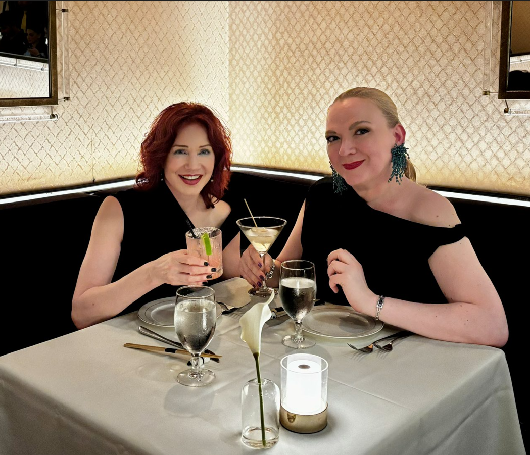 Karen Rempel and Andrea Thurlow at Philippe Chow Downtown