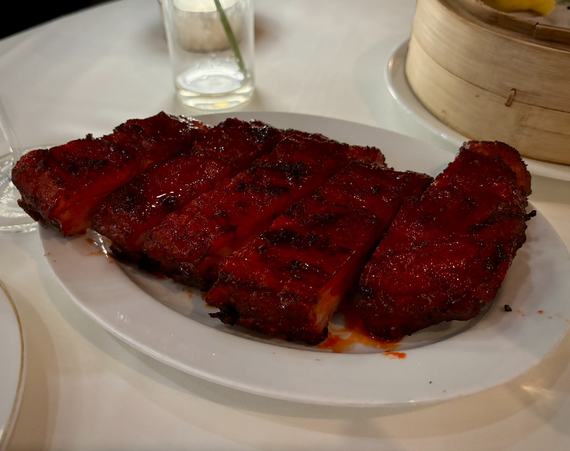 Philippe Chow's barbecue ribs