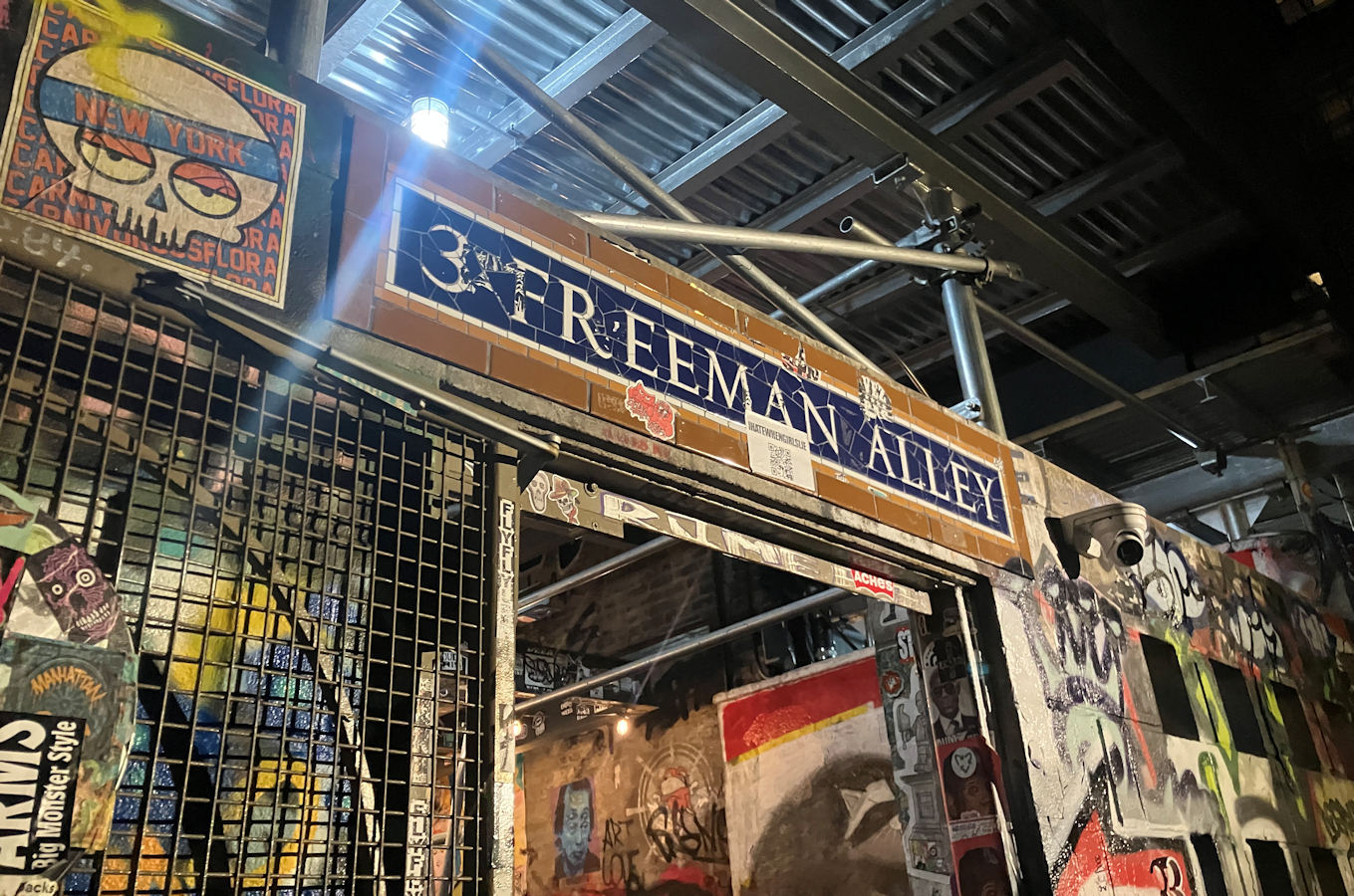 3 Freeman Alley Entrance